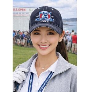 Nike Women’s Black 2010 Pebble Beach U.S. Open Golf Hat